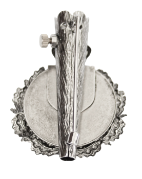 Preview: Hülse für  Bart und Federn Hutschmuck  Anstecker mit Franz Josef Strauß